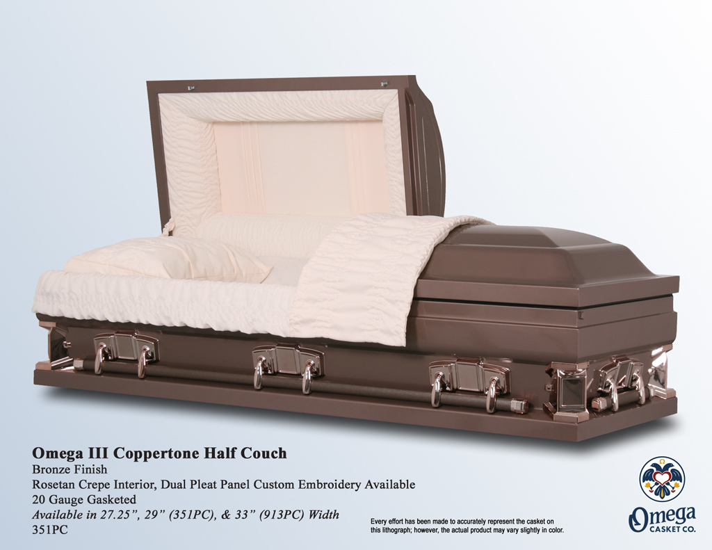 Omega III Coppertone Half Couch